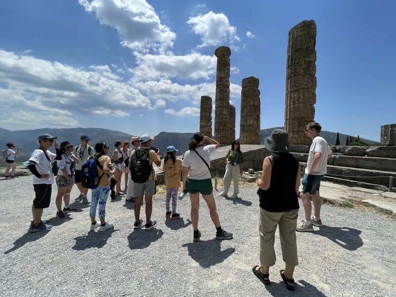 Athens: Delphi Guided Trip with Optional Lunch and Entry - The Road from Athens: Coffee Break and Myth Stories