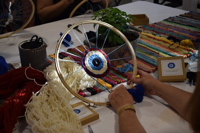 Athens: Evil Eye Weaving Workshop with Greek Tea - Greek Herb Tea and Traditional Cookies Break: More Than a Token Snack