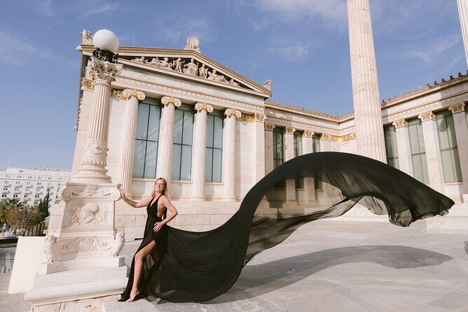 Athens Flying Dress Photo Shoot with a Professional Photographer - Key things I’d plan around