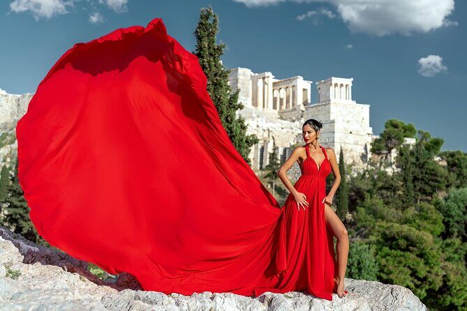 Athens: Flying Dress Photoshoot "Marilyn Package" - Price and value: how the math works for a one-hour shoot