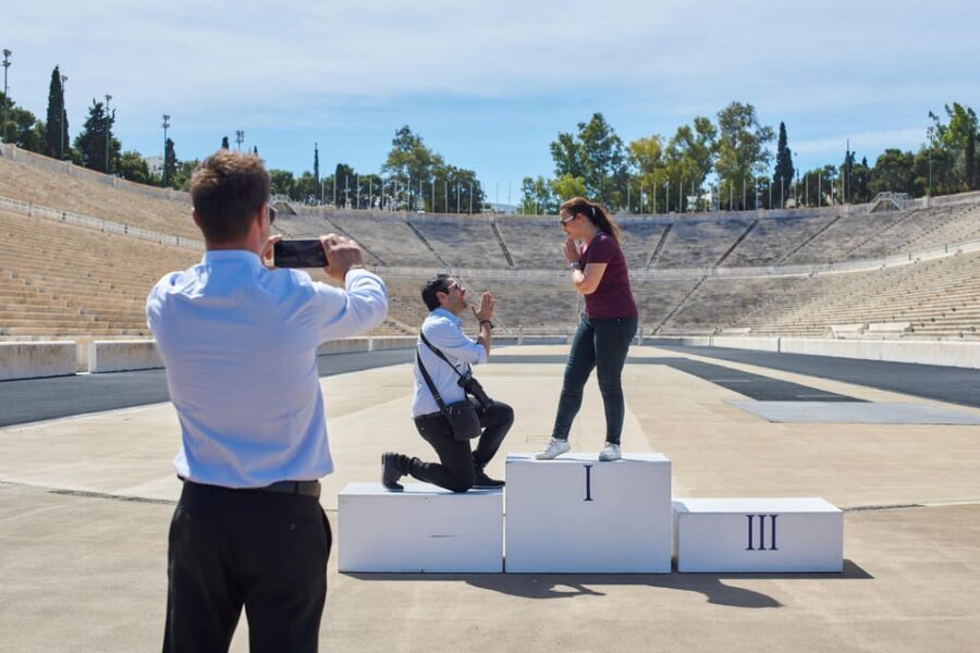 Athens: Full-Day All Inclusive Private Tour - Panathenaic Stadium: the 1896 Olympic stop that connects past to modern