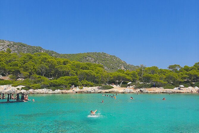 Athens: Full-Day Island Hopping Cruise with Lunch and Swimming - Aegina’s ancient stop: Temple of Apollo and Athena Aphaia with free time