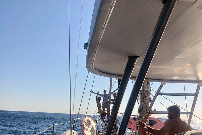 Athens full day sailing cruise and food experience - Boarding at 9:00 and the First Hours on Deck