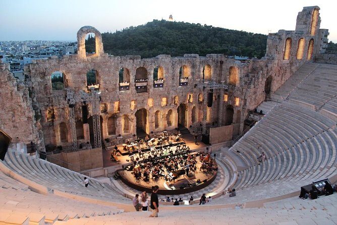 Athens Greece Private Tour Full Day - The Acropolis route: Parthenon views plus the Odeon of Herodes Atticus