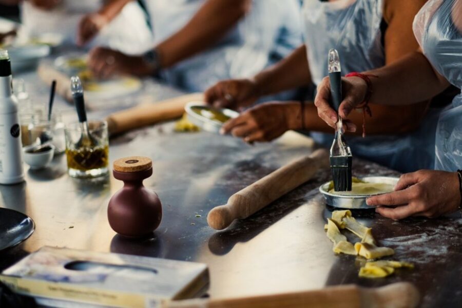 Athens: Greek Cooking Class & Dinner on a Rooftop - The menu: moussaka, spanakopita, and the pies-and-salad dinner rhythm