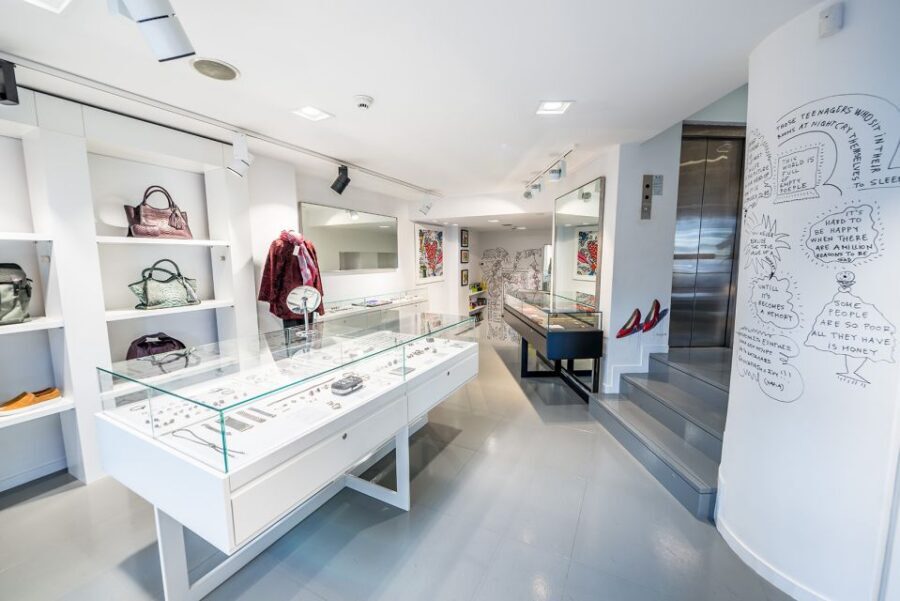 Athens: Greek Fashion Shopping Tour with a Local Expert - Coffee and a museum gift shop: design beyond fashion labels