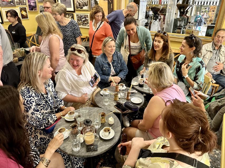 Athens: Greek Food Tasting and Market Walking Tour - Meze + Greek Spirit: The Finale That Feels Like a Real Meal