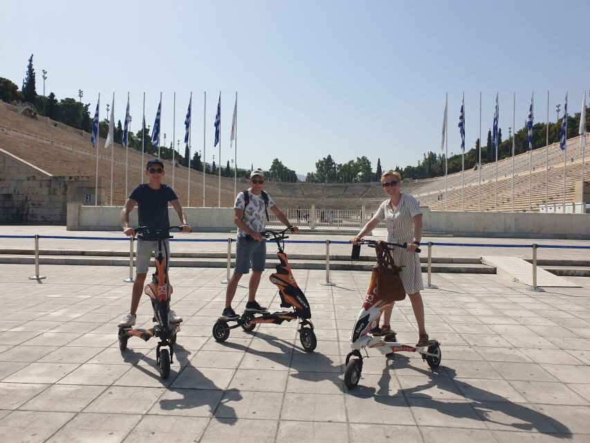 Athens: Guided City Tour on an Electric Trikke Scooter - Meeting at Scooterise Near the Acropolis