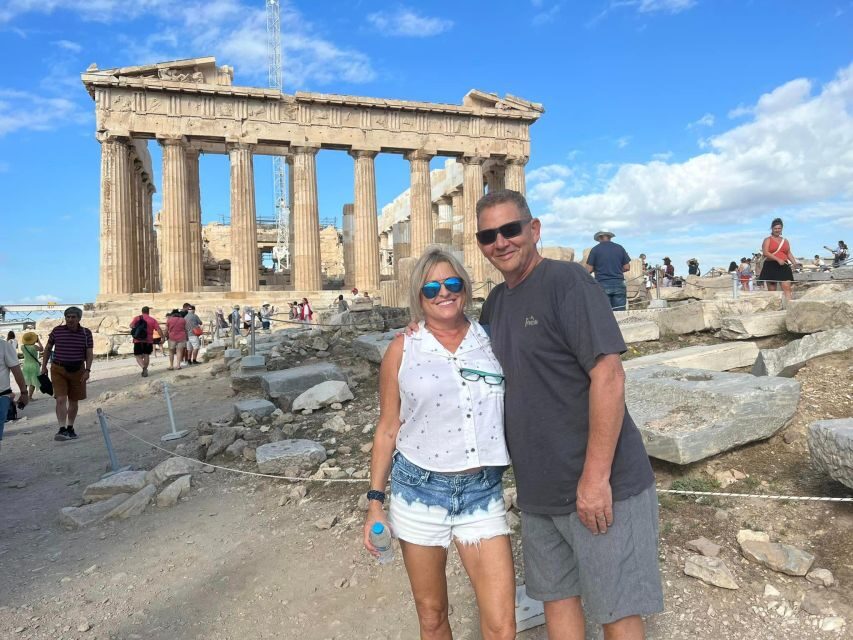 Athens: Half-Day Sightseeing Tour with Acropolis Museum - Constitution Square and the guard details near the Royal Palace