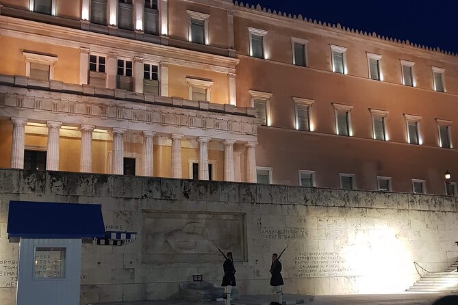 Athens Highlights Evening Tour with Dinner - Small Group Tour - The route starts at Syntagma Square and ends in Monastiraki