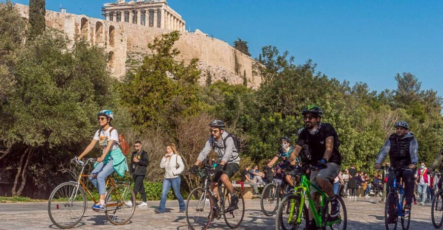 Athens Historical Center: Explore by Bike - Acropolis viewpoints from Filopappou Hill and Pnyka