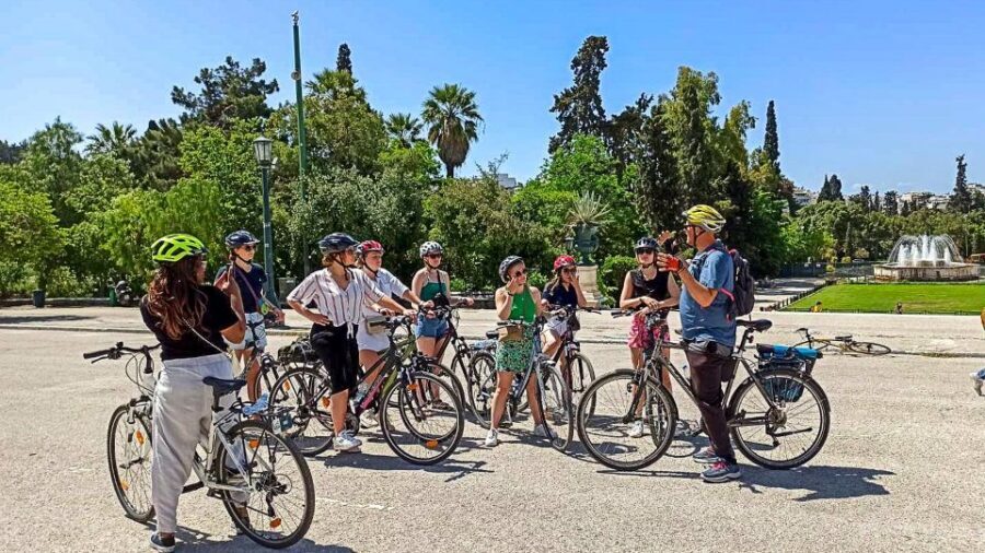 Athens Historical Center: Explore by Bike - Temple of Olympian Zeus and Hadrian’s Arch