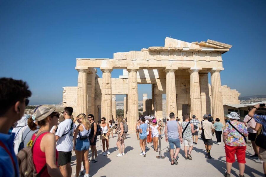 Athens: Hop-On-Hop-Off & Acropolis & Acropolis Mus.& 3 audio - Acropolis self-guided audio: how to read the ruins like a story