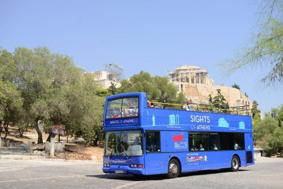 Athens: Island Cruise with Lunch & Hop-On Hop-Off Bus Ticket - From Piraeus to Agistri: Pine-Coated Hills and a Proper Swim Stop