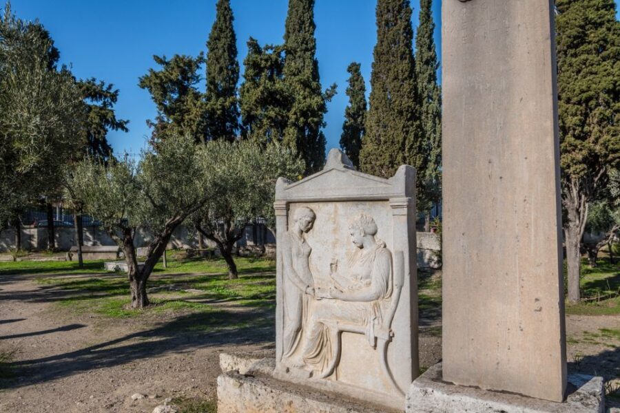 Athens: Kerameikos E-Ticket & Audio Tour - Tomb of Lacedaemonians, Tritopatreion, and Grave Markers: The Patterns You’ll Start Seeing