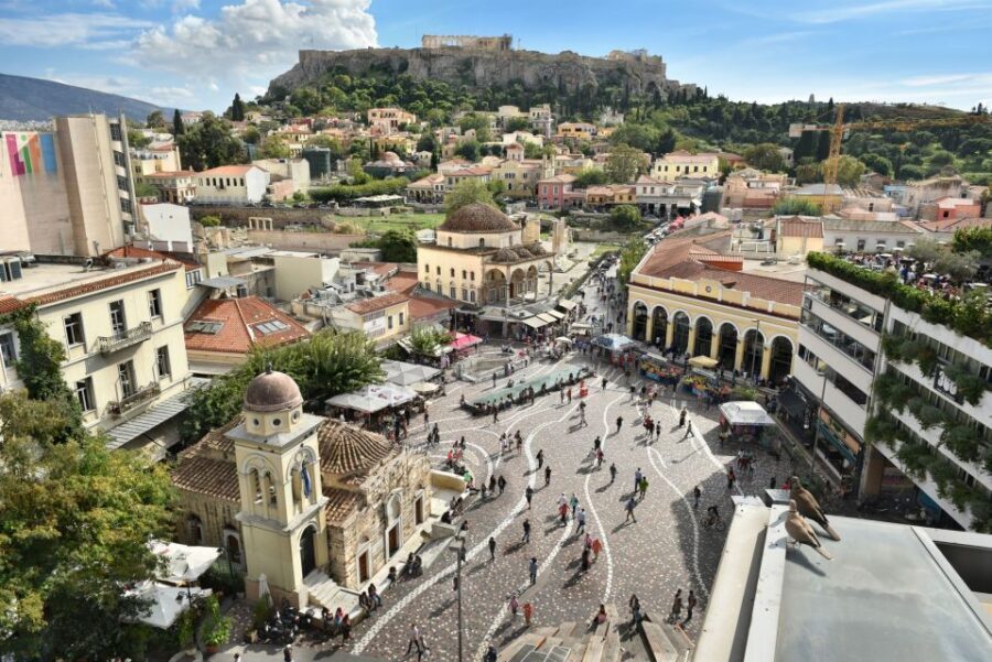 Athens: Local Markets with Artisanal Crafts Walking Tour - Areopagus Hill to Plaka: shopping with a better sense of direction