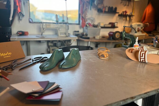 Athens Make Your Own Greek Leather Sandals Workshop - A workshop on the Athens Riviera, not a factory stop