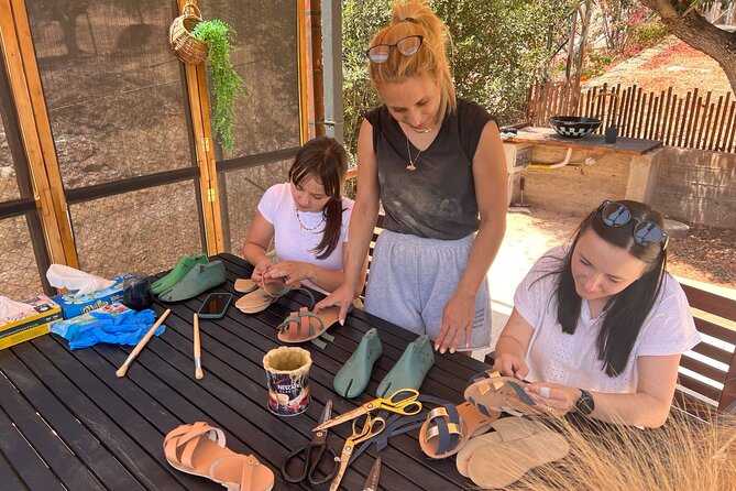Athens Make Your Own Greek Leather Sandals Workshop - The 3-hour flow: from foot measuring to finished sandals