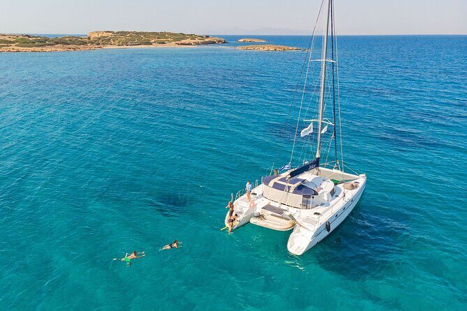Athens Private Full day Catamaran cruise with meal & drinks - Where you start in Athens: Alimos Marina and the 10:00 am kickoff