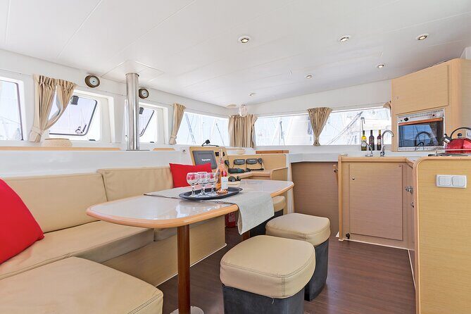 Athens Private Full day Catamaran cruise with meal & drinks - What the crew does for you: attention that makes sea time easy