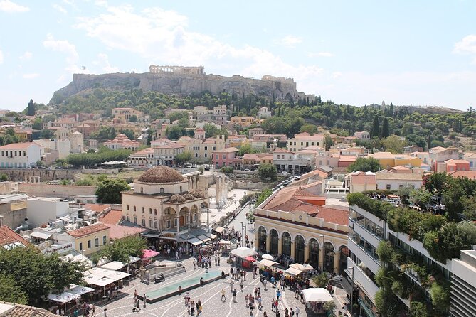 Athens Private Walking Food Tour With Secret Food Tours - Hadrian’s Roman ruins stop: eating with a 132 CE timeline