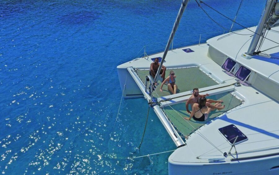 Athens Riviera: Half-Day Private Catamaran Cruise - Vouliagmeni swim and Greek BBQ onboard: where the meal feels special