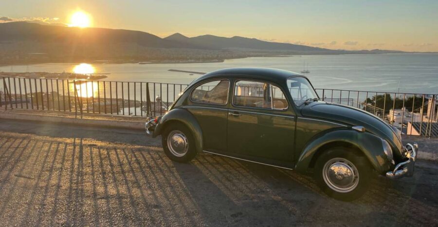 Athens: Riviera Photo Tour in a Vintage Volkswagen Beetle - A restored 1967 VW Beetle and Athens Riviera photos in two hours