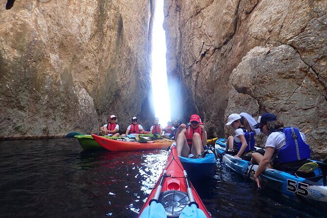 Athens Riviera: Sea Kayak and Snorkeling Adventure with Picnic - The Coastline Part: Rock Formations, Islets, and the Team Rhythm