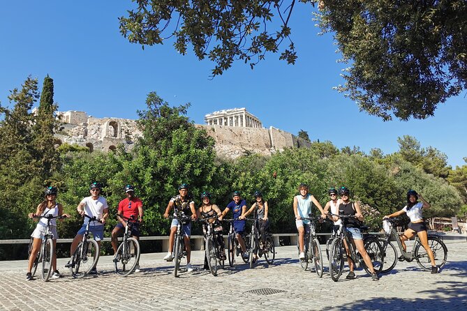Athens Scenic Bike Tour with an Electric or a Regular Bike - Plaka Old Town and the Art of the Photo Corner