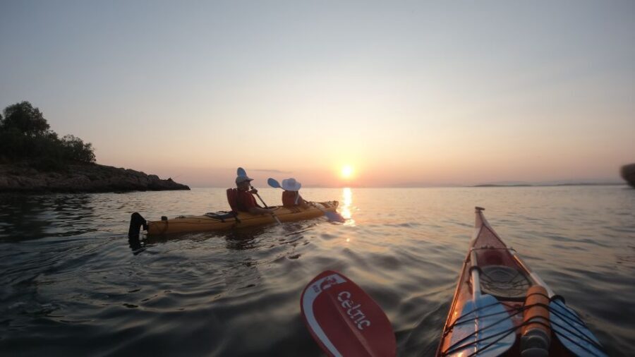 Athens: Sea Kayak Sunset Tour - The first Kavouri paddle: relaxed strokes, coastline views, and easy navigation