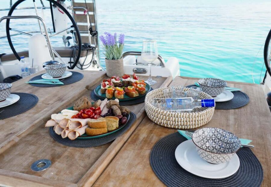 Athens: Semi Private Sunset Sailing and Gastronomy Cruise - Greek Gastronomy on Board: What You’ll Actually Eat