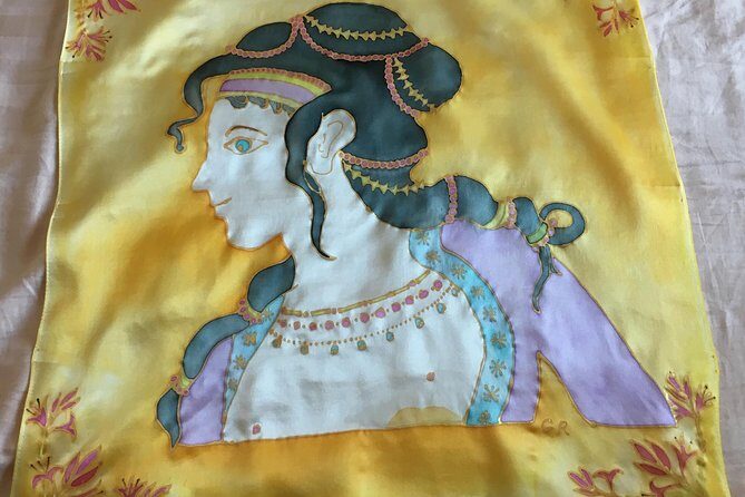 Athens: Small Group Silk Scarf Art Workshop with Greek Themes - Practicalities in Athens: meeting point, timing, and getting around