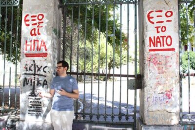 Athens Social and Political Walk - Meet Isaac: political science with street-level humor