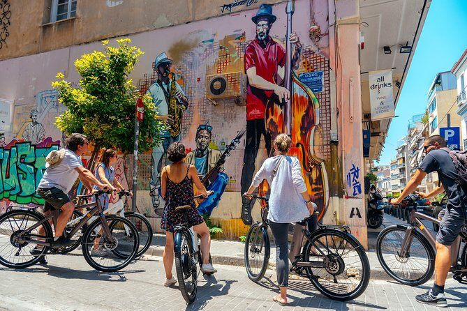 Athens Street Art Bike Tour - Psiri: Where Local Shops and Taverns Set the Tone