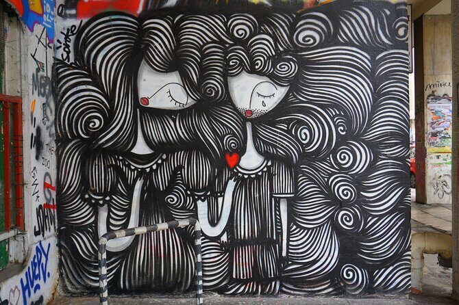 Athens Street Art - Private Walking Tour - Exarchia: student energy, WD and Sonke-type street fame, and anamorphic coffee
