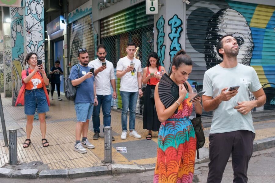 Athens: Street Art Treasure Hunt with Food Stop - Starting in Monastiraki and getting your Loukanikos mission