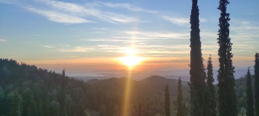 Athens Sunset Hike - The 2.5–3 hour route: pine paths, the Crazy Mountain climb, and a comfortable pace