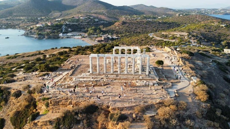 Athens: Temple of Poseidon & Cape Sounion Early Noon Tour - The Athenian Riviera drive: easy getting there, big scenery payoffs