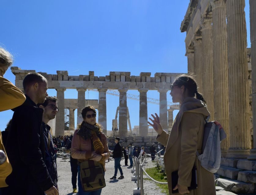 Athens: The Acropolis and Acropolis Museum Tour in German - What to wear and how to pace yourself on uneven stone