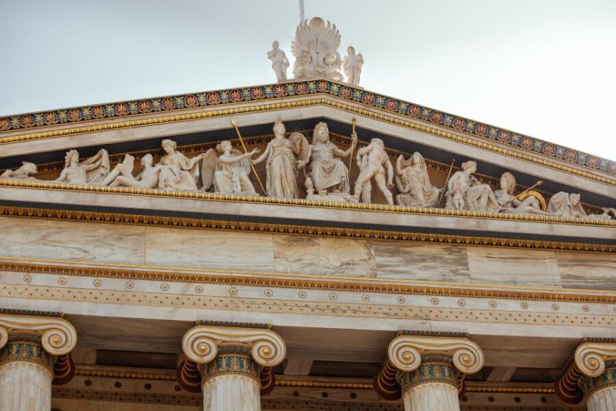 Athens: The History of Greek Mythology Private Tour - University and Academy of Athens: where modern institutions meet old myths