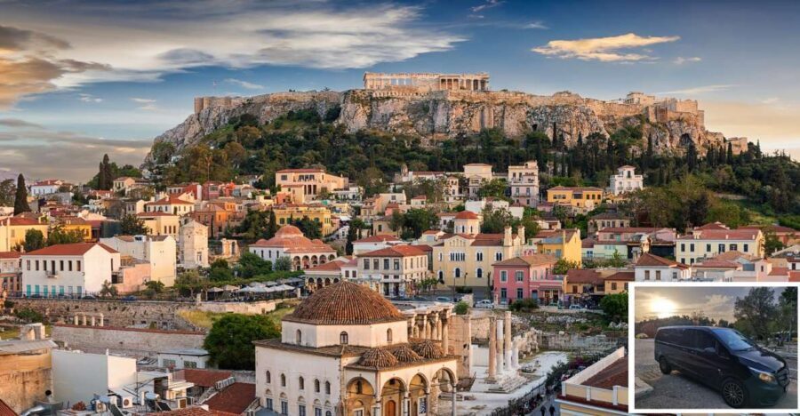Athens: Top Sights Private Half-Day Tour - Archaeological Museum and historic center time for food and souvenirs