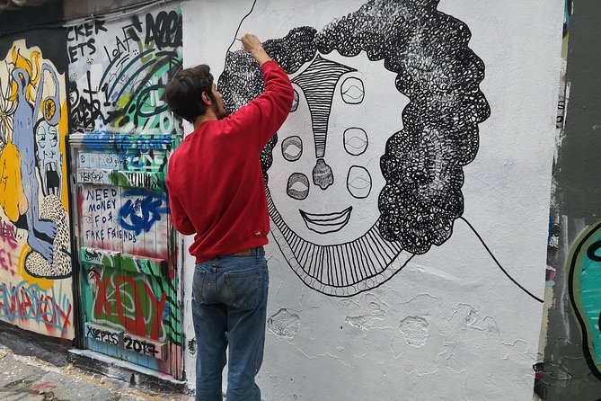 Athens Urban Street Art Tour - Psirri: the long stop for photos, technique, and modern Athens