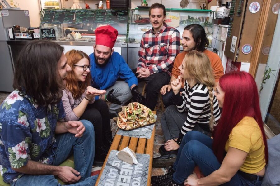 Athens: Vegan Local Street Food Guided Walking Tour - Stop One: Vegan Gyros Souvlaki That Sets the Tone