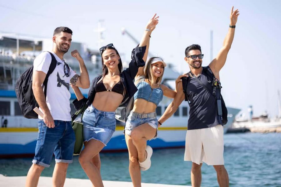 Athens: VIP Swimming Cruise to three islands - Greek buffet lunch, unlimited drinks, and what you’ll get