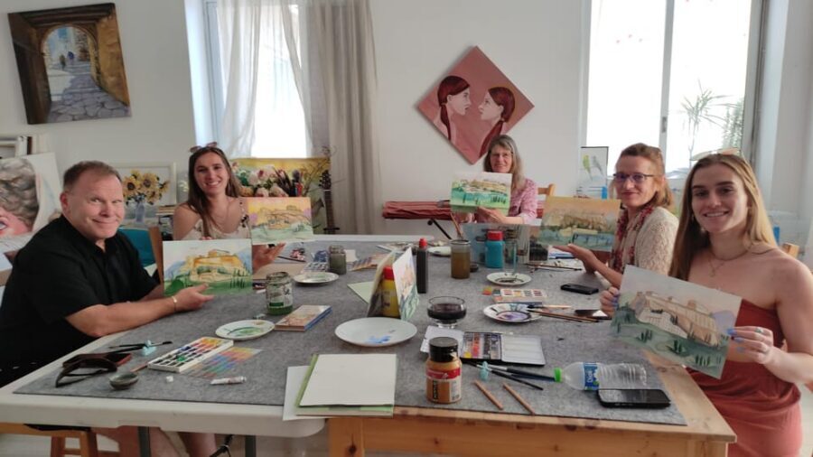 Athens: workshop for painting landscape with local artist - Materials, Drinks, and the Stuff You Don’t Have to Worry About