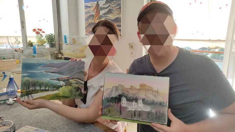 Athens: workshop for painting landscape with local artist - Languages and Comfort Level: English, Greek, or Chinese Instruction