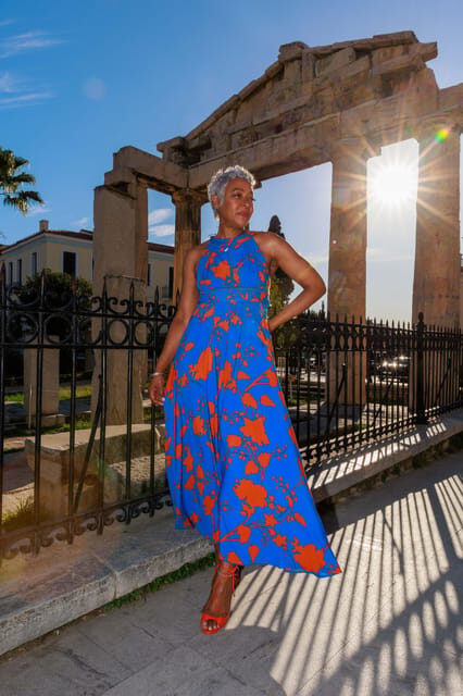 Be a supermodel for a day - Athens light is basically the co-star