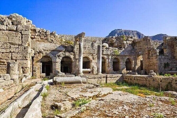 Biblical Corinth Taste Faith & History with wine & Oil Tasting - Getting Picked Up in Athens and Staying Comfortable