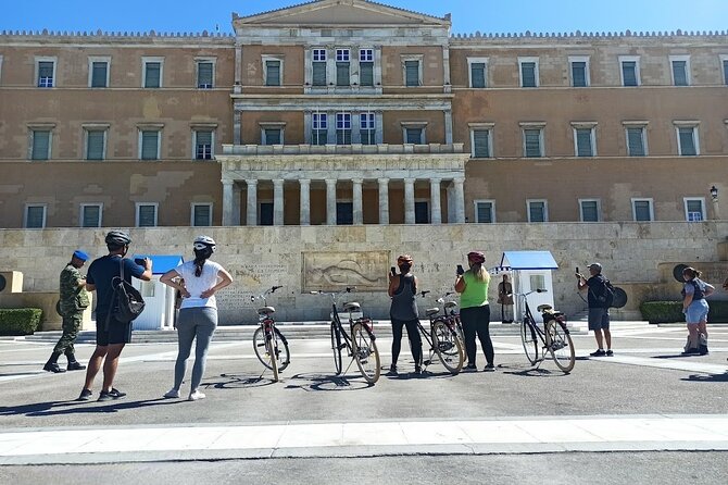 Bike tour ! It’s Ride through Athens' Local Treasures - Tsoliades and the guard-changing moment