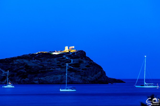 Cape Sounion & Vouliagmeni Lake Private Half-Day Trip from Athens - Temple of Poseidon: white marble, a fort, and clifftop views